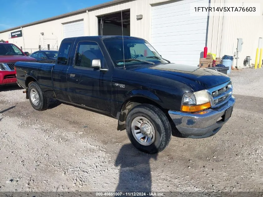 1999 Ford Ranger Xl/Xlt VIN: 1FTYR14V5XTA76603 Lot: 40851007