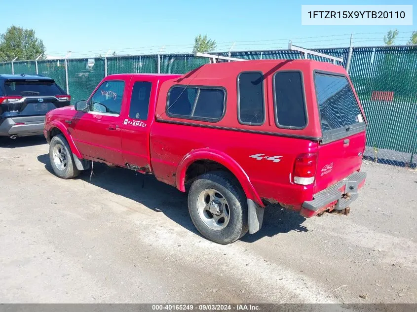 1FTZR15X9YTB20110 2000 Ford Ranger Xlt