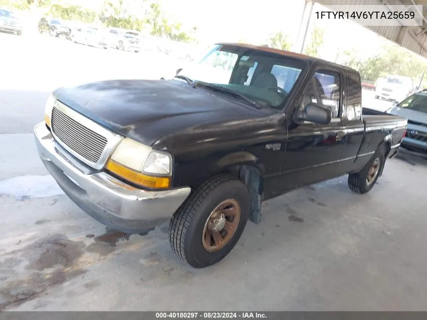 2000 Ford Ranger Xl/Xlt VIN: 1FTYR14V6YTA25659 Lot: 40180297