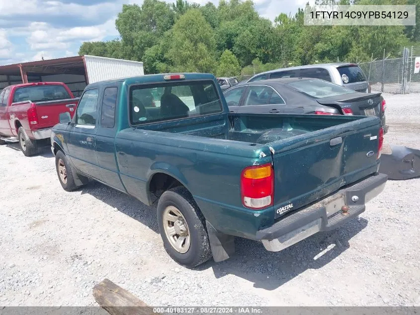 2000 Ford Ranger Xl/Xlt VIN: 1FTYR14C9YPB54129 Lot: 40183127