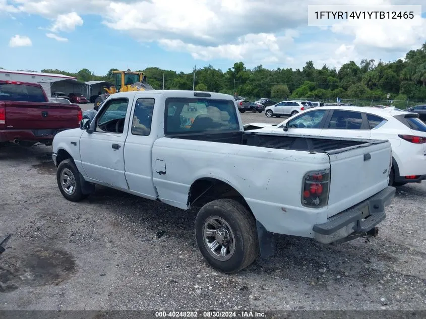 2000 Ford Ranger Xl/Xlt VIN: 1FTYR14V1YTB12465 Lot: 40248282