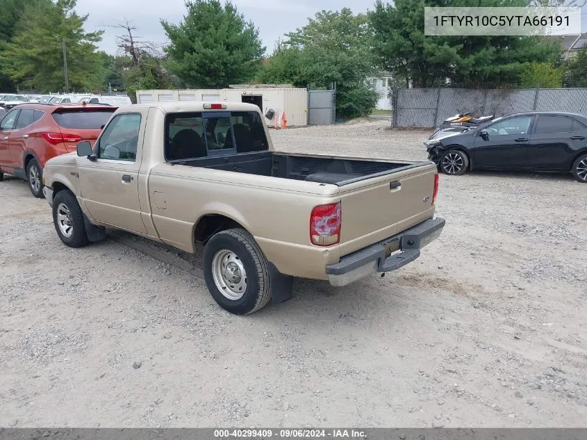 2000 Ford Ranger Xl/Xlt VIN: 1FTYR10C5YTA66191 Lot: 40299409