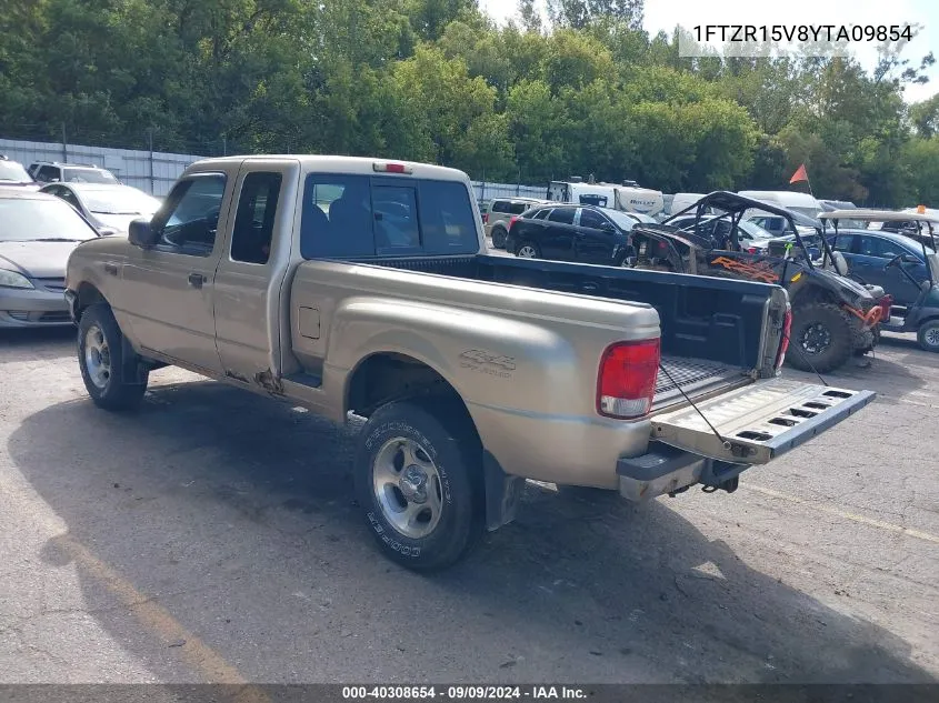 2000 Ford Ranger Xl/Xlt VIN: 1FTZR15V8YTA09854 Lot: 40308654