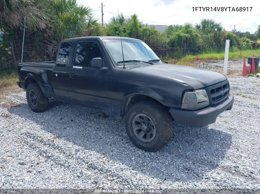 2000 Ford Ranger Xl/Xlt VIN: 1FTYR14V8YTA68917 Lot: 40342381