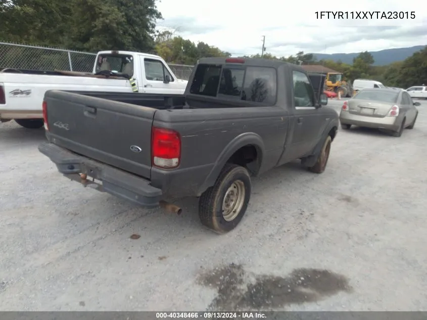 1FTYR11XXYTA23015 2000 Ford Ranger Xlt