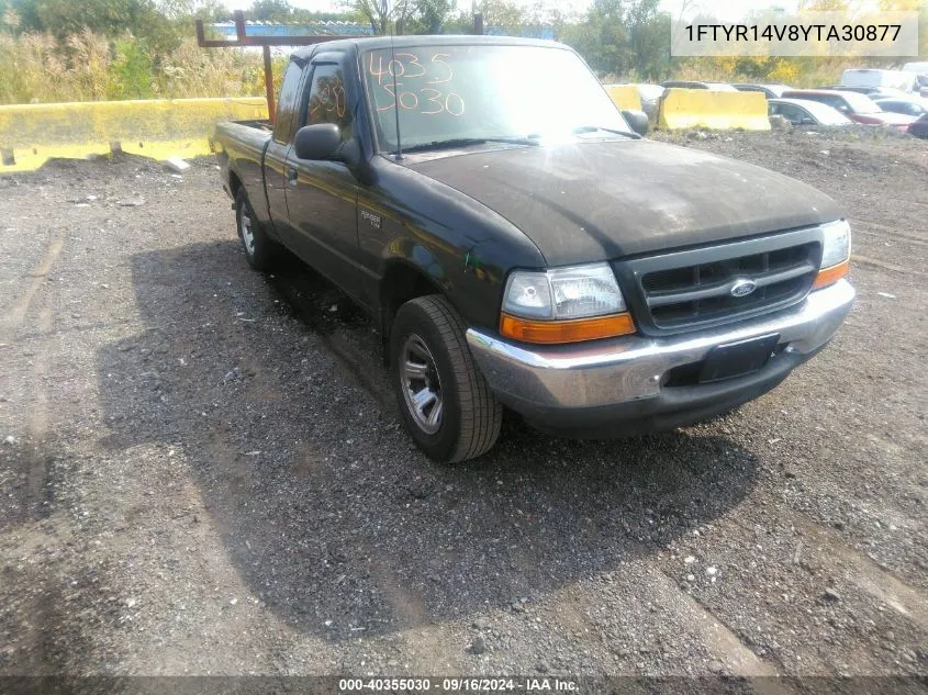 2000 Ford Ranger Xl/Xlt VIN: 1FTYR14V8YTA30877 Lot: 40355030