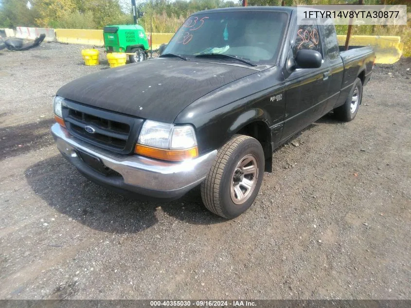 2000 Ford Ranger Xl/Xlt VIN: 1FTYR14V8YTA30877 Lot: 40355030