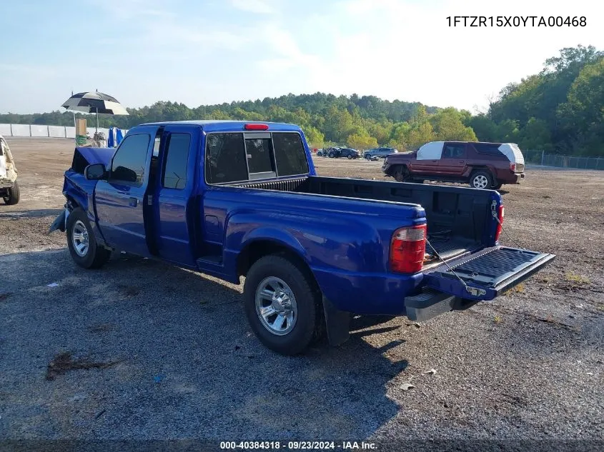 2004 Ford Ranger VIN: 1FTZR15X0YTA00468 Lot: 40384318