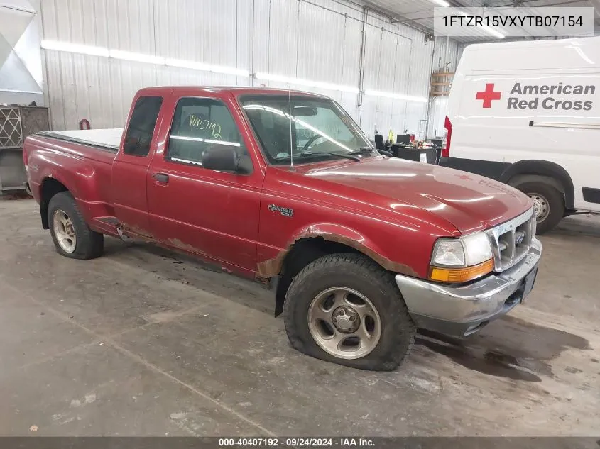 2000 Ford Ranger Xl/Xlt VIN: 1FTZR15VXYTB07154 Lot: 40407192