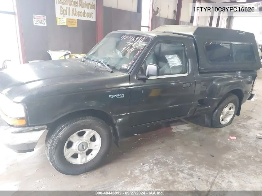 2000 Ford Ranger VIN: 1FTYR10C8YPC16626 Lot: 40446992