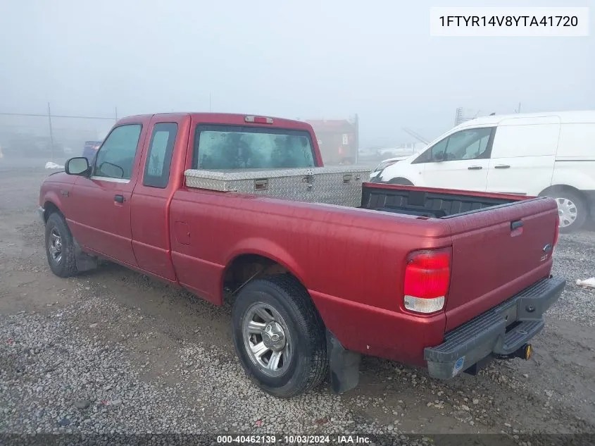 2000 Ford Ranger Xl/Xlt VIN: 1FTYR14V8YTA41720 Lot: 40462139