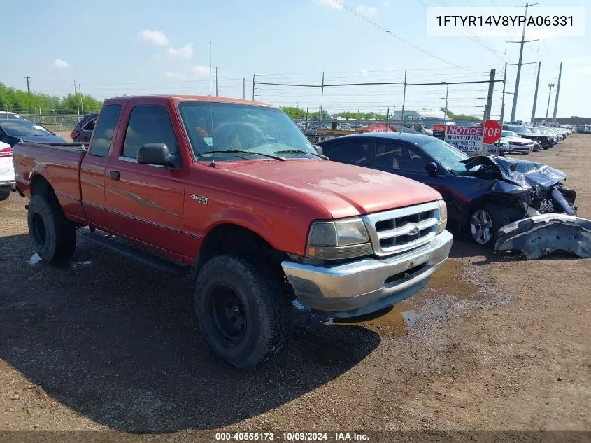 1FTYR14V8YPA06331 2000 Ford Ranger Xl/Xlt