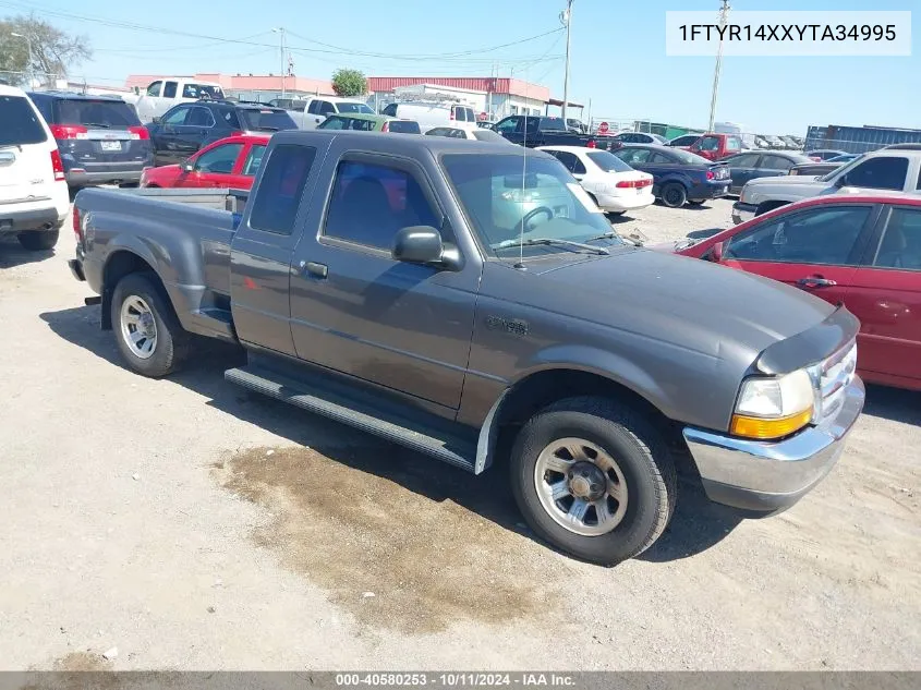 2000 Ford Ranger Xlt VIN: 1FTYR14XXYTA34995 Lot: 40580253