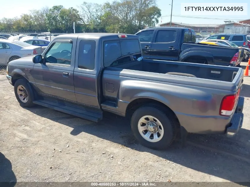 2000 Ford Ranger Xlt VIN: 1FTYR14XXYTA34995 Lot: 40580253