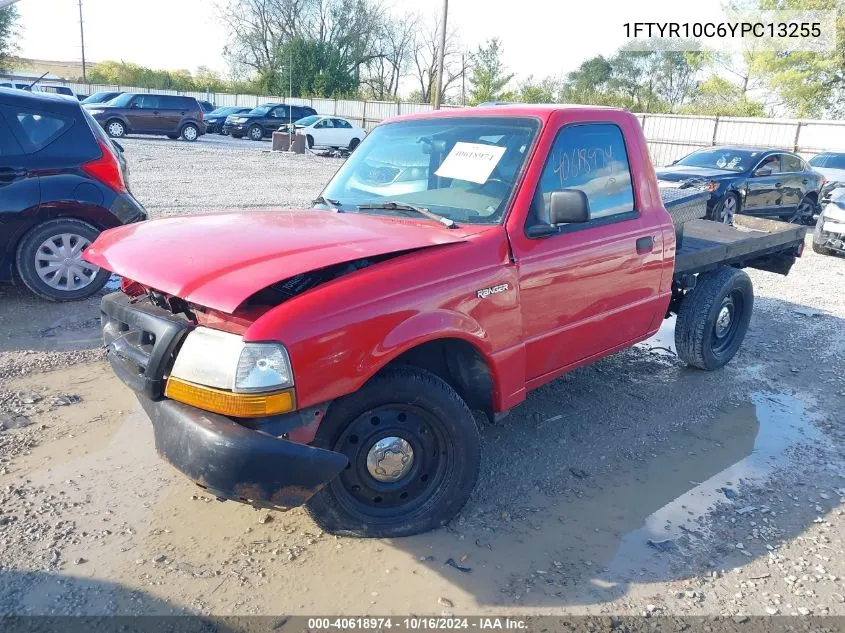 2000 Ford Ranger Xl/Xlt VIN: 1FTYR10C6YPC13255 Lot: 40618974