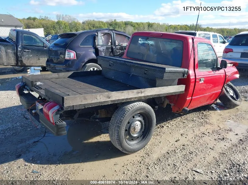 2000 Ford Ranger Xl/Xlt VIN: 1FTYR10C6YPC13255 Lot: 40618974