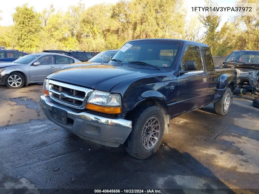 2000 Ford Ranger Xl/Xlt VIN: 1FTYR14V3YPA37972 Lot: 40645656