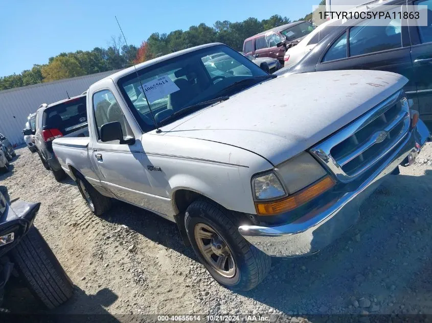 2000 Ford Ranger Xl/Xlt VIN: 1FTYR10C5YPA11863 Lot: 40655614