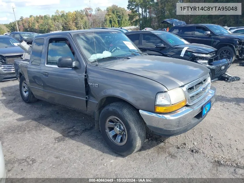 2000 Ford Ranger Xl/Xlt VIN: 1FTYR14C8YTA95048 Lot: 40663449