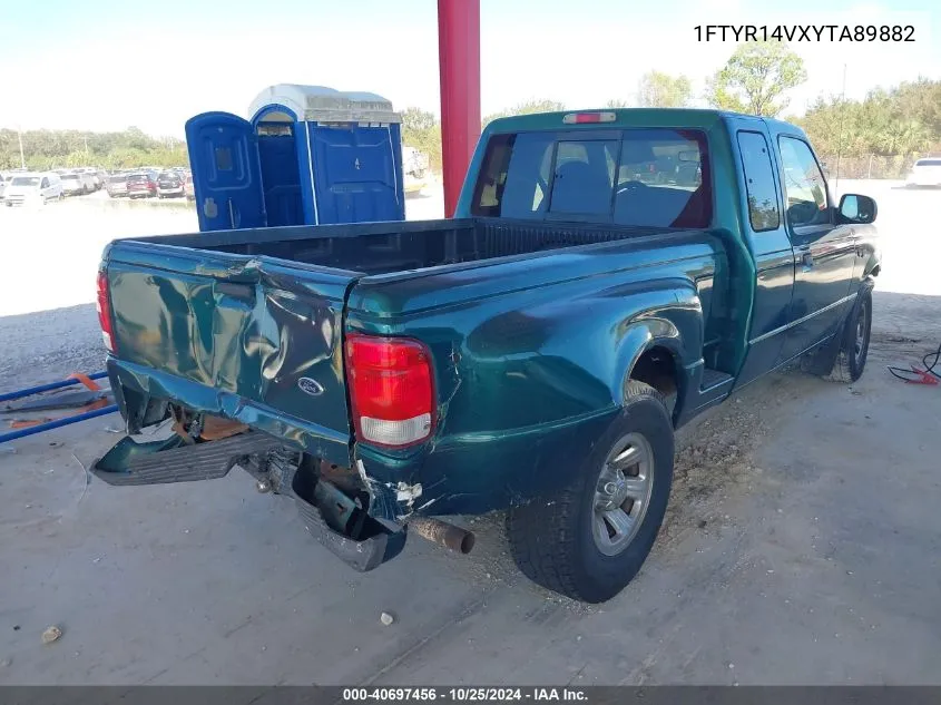 2000 Ford Ranger Xl/Xlt VIN: 1FTYR14VXYTA89882 Lot: 40697456