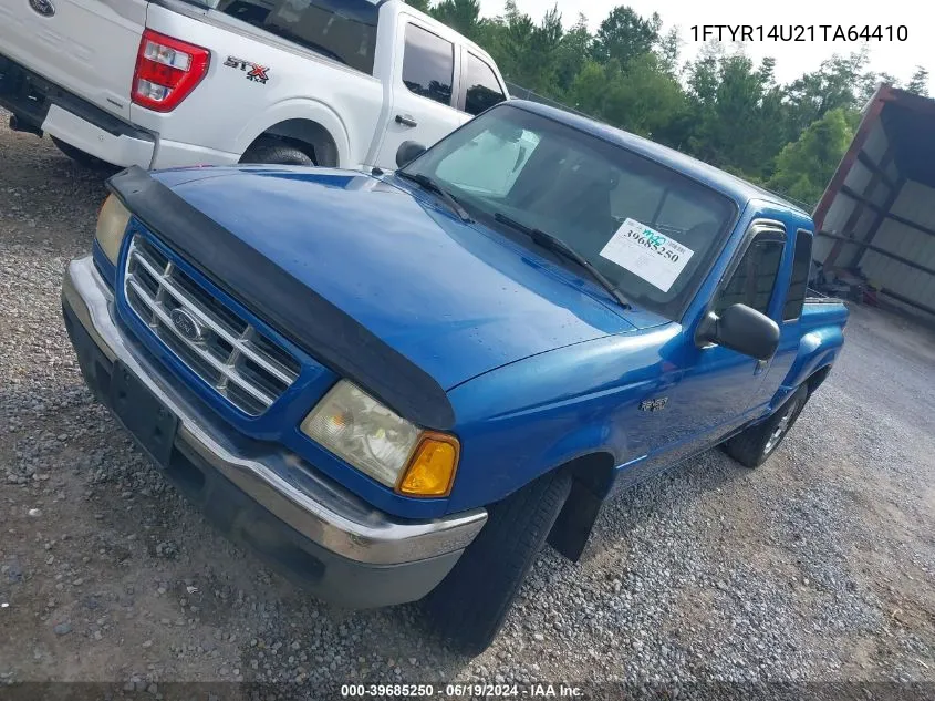 2001 Ford Ranger Edge/Xl/Xlt VIN: 1FTYR14U21TA64410 Lot: 39685250