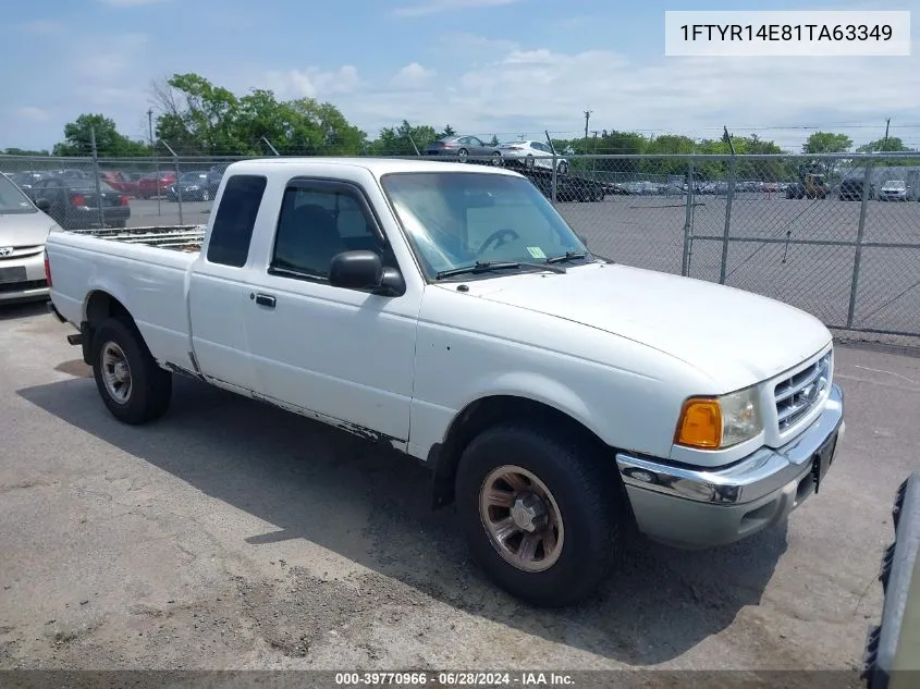 2001 Ford Ranger Edge/Xlt VIN: 1FTYR14E81TA63349 Lot: 39770966