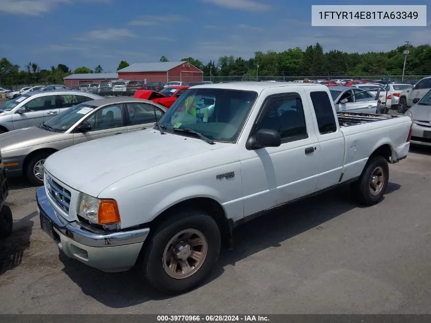 2001 Ford Ranger Edge/Xlt VIN: 1FTYR14E81TA63349 Lot: 39770966