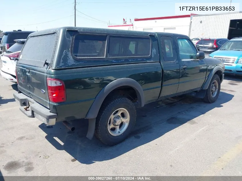 2001 Ford Ranger Super Cab VIN: 1FTZR15E61PB33653 Lot: 39827260