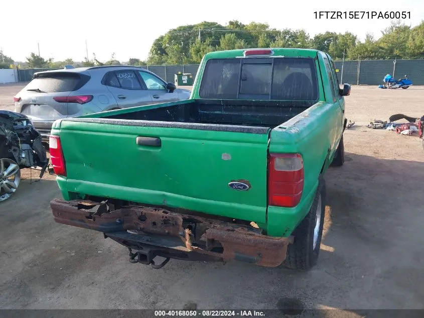 2001 Ford Ranger Edge/Xlt VIN: 1FTZR15E71PA60051 Lot: 40168050