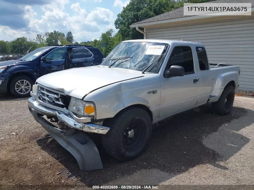 2001 Ford Ranger Edge/Xl/Xlt VIN: 1FTYR14UX1PA63675 Lot: 40202689