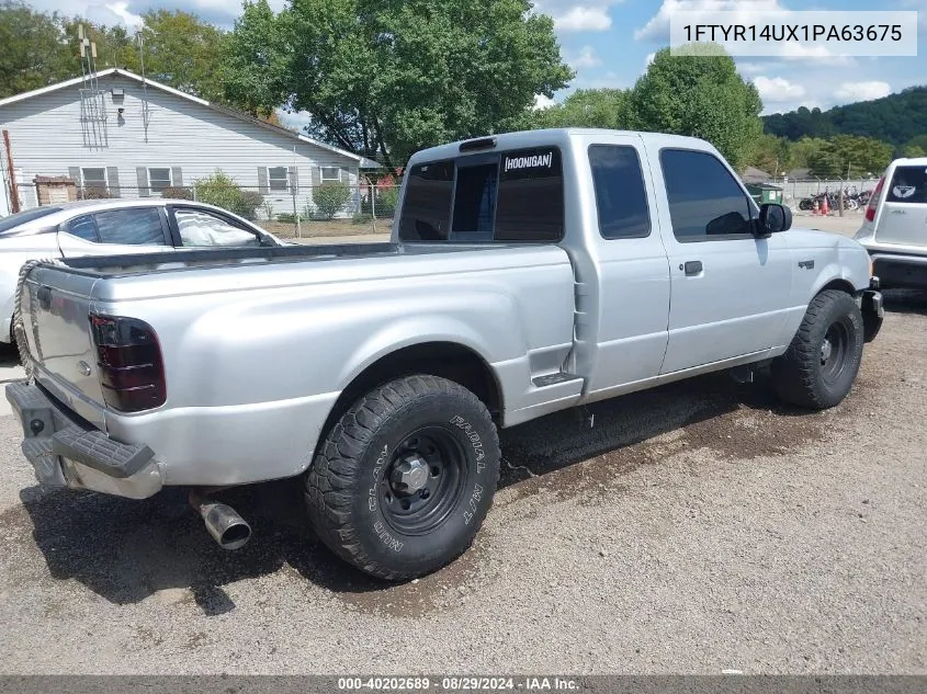 2001 Ford Ranger Edge/Xl/Xlt VIN: 1FTYR14UX1PA63675 Lot: 40202689