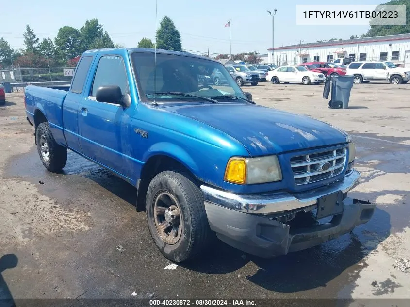 2001 Ford Ranger Edge/Xl/Xlt VIN: 1FTYR14V61TB04223 Lot: 40230872