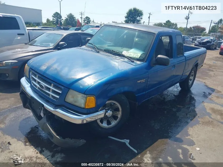 2001 Ford Ranger Edge/Xl/Xlt VIN: 1FTYR14V61TB04223 Lot: 40230872