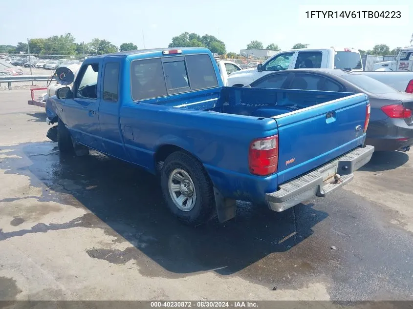 2001 Ford Ranger Edge/Xl/Xlt VIN: 1FTYR14V61TB04223 Lot: 40230872