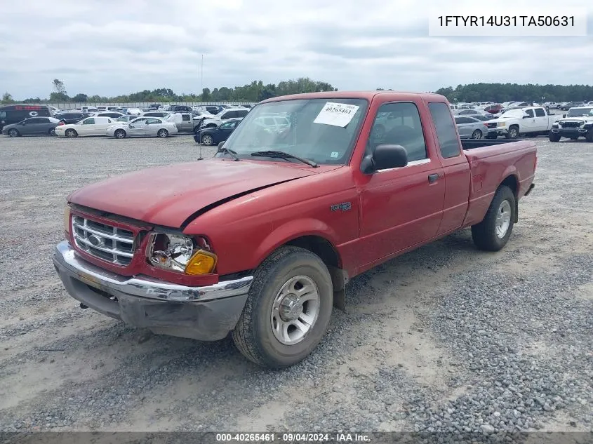 2001 Ford Ranger Edge/Xl/Xlt VIN: 1FTYR14U31TA50631 Lot: 40265461