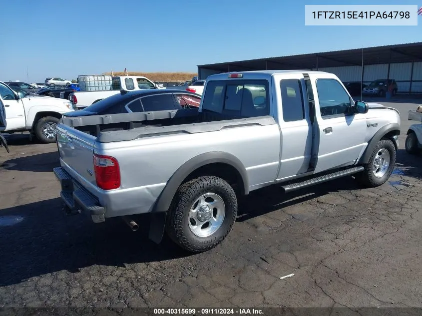 2001 Ford Ranger Xl Fleet/W/392A/W/393A/Xlt Off-Rd W/391A/Xlt Off-Rd W/394A/Xlt/Xlt Off-Rd/Edge/Edge Plus VIN: 1FTZR15E41PA64798 Lot: 40315699