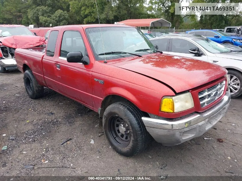 1FTYR14U41TA69351 2001 Ford Ranger Edge/Xl/Xlt