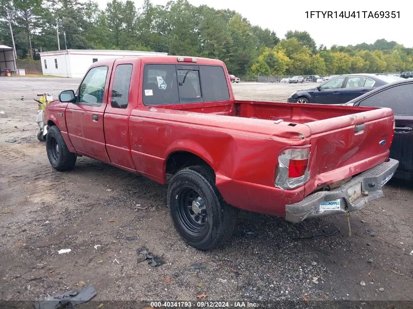 1FTYR14U41TA69351 2001 Ford Ranger Edge/Xl/Xlt