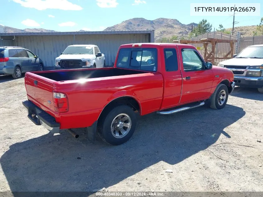 1FTYR14U91PA26679 2001 Ford Ranger Edge/Xl/Xlt