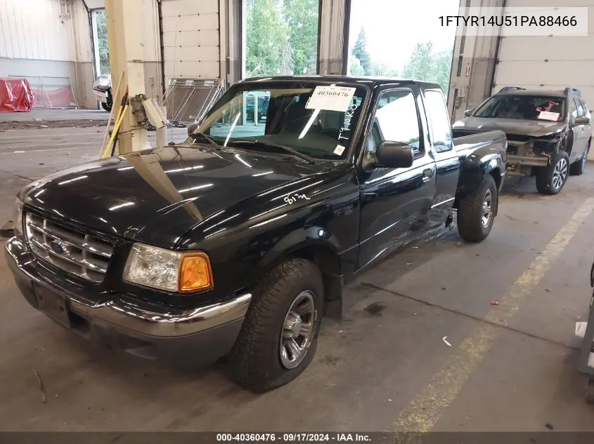 2001 Ford Ranger Edge/Xl/Xlt VIN: 1FTYR14U51PA88466 Lot: 40360476