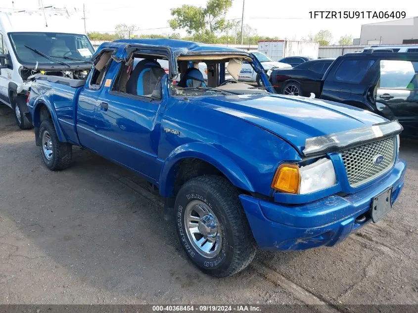 2001 Ford Ranger Edge/Xlt VIN: 1FTZR15U91TA06409 Lot: 40368454