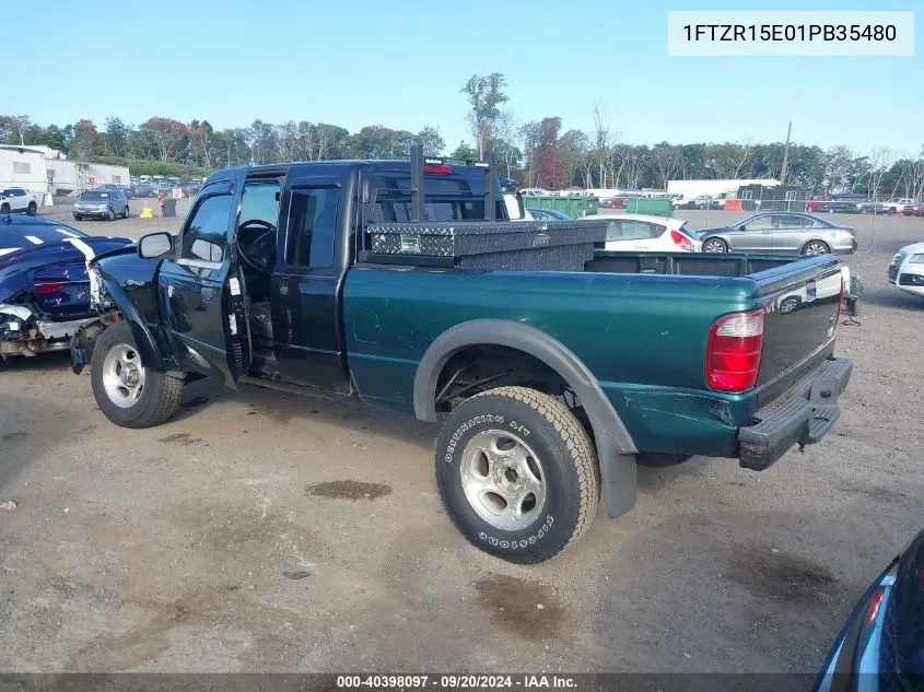 1FTZR15E01PB35480 2001 Ford Ranger Edge/Xlt