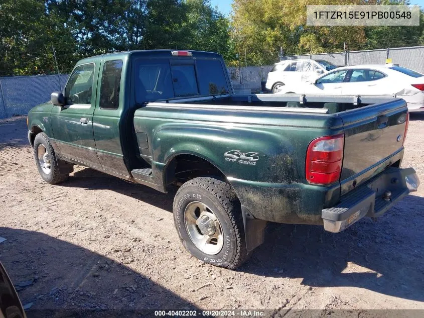 2001 Ford Ranger Edge/Xlt VIN: 1FTZR15E91PB00548 Lot: 40402202