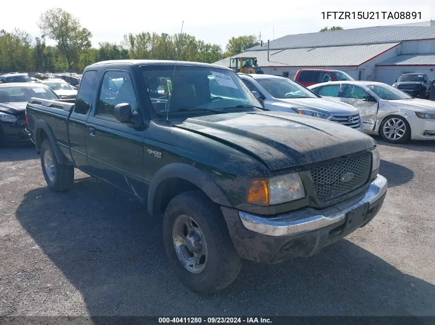 2001 Ford Ranger Super Cab VIN: 1FTZR15U21TA08891 Lot: 40411280