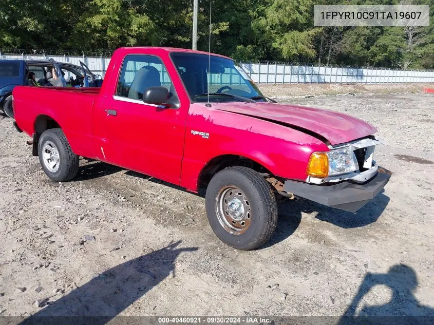 2001 Ford Ranger VIN: 1FPYR10C91TA19607 Lot: 40460921