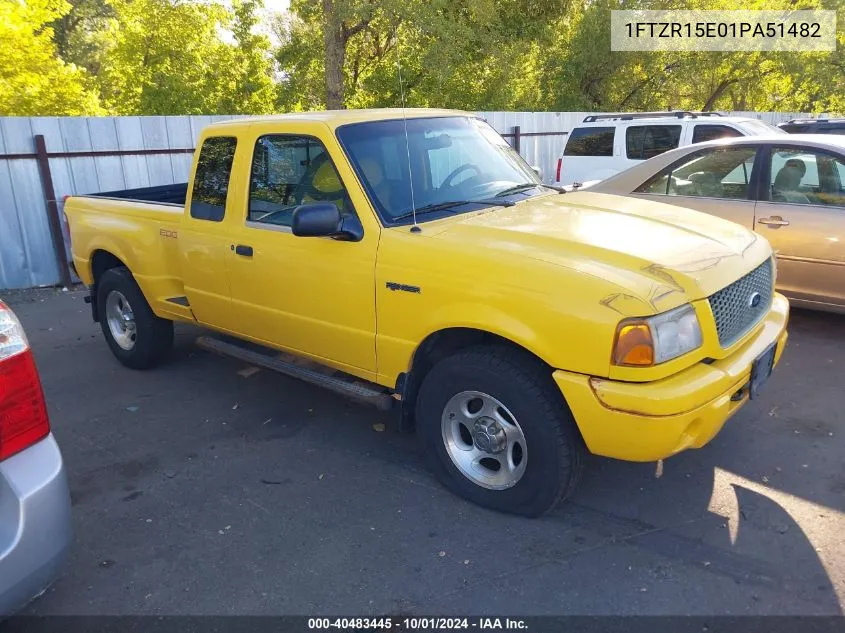 2001 Ford Ranger Edge/Xlt VIN: 1FTZR15E01PA51482 Lot: 40483445