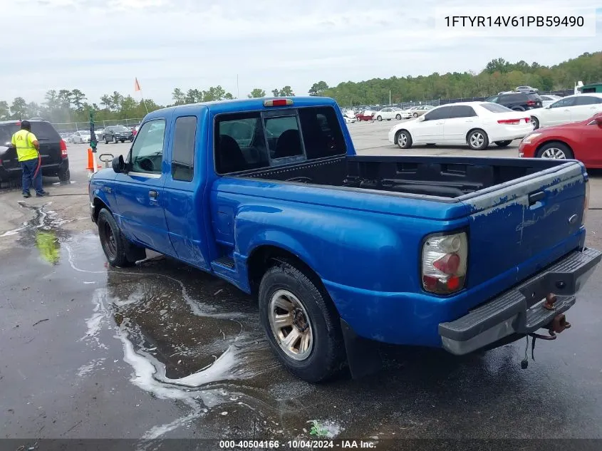 2001 Ford Ranger VIN: 1FTYR14V61PB59490 Lot: 40504166