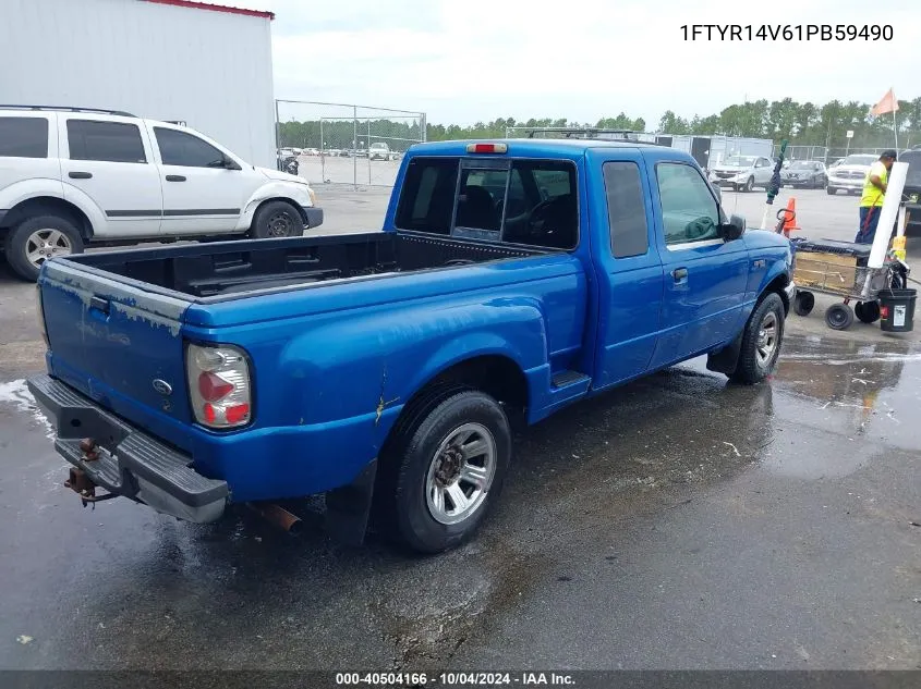 2001 Ford Ranger VIN: 1FTYR14V61PB59490 Lot: 40504166