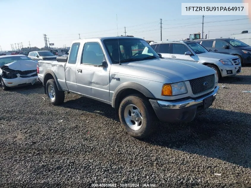 2001 Ford Ranger Super Cab VIN: 1FTZR15U91PA64917 Lot: 40519662