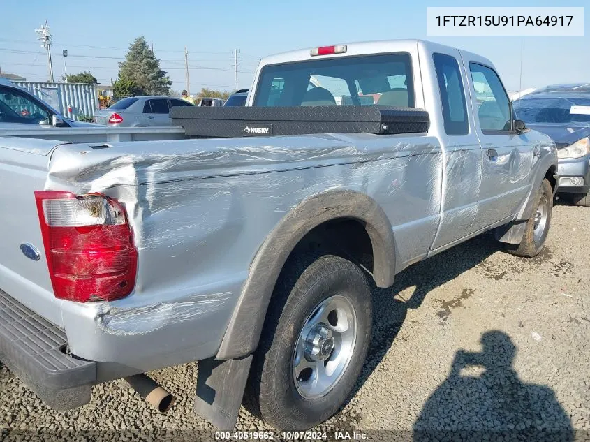 2001 Ford Ranger Super Cab VIN: 1FTZR15U91PA64917 Lot: 40519662